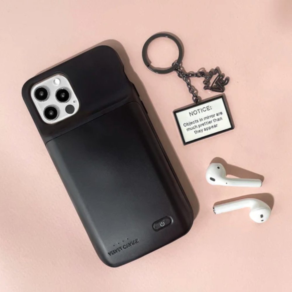 Black ReCharge™ Case: Iphone 12 Pro
